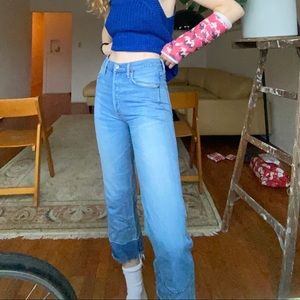 Citizens of Humanity Cora Crop Wide Leg Jeans